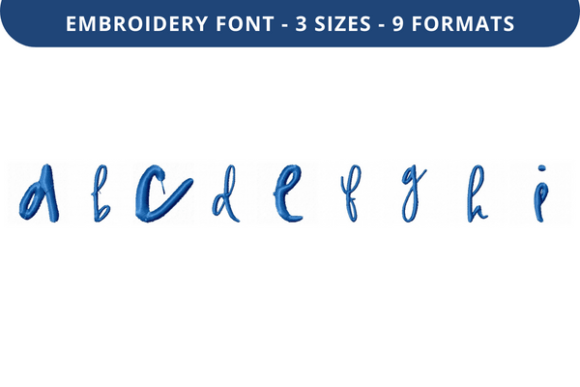 Alphonsine Font A to I: A Business-Focused Embroidery Design Review