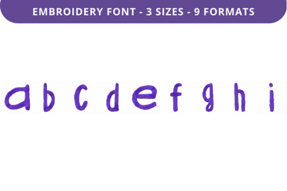 Brittle Bush Font A to I Review for Embroidery Sellers