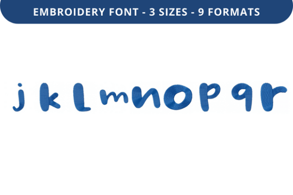 Caramallows Font J to R: A Delightful Embroidery Addition