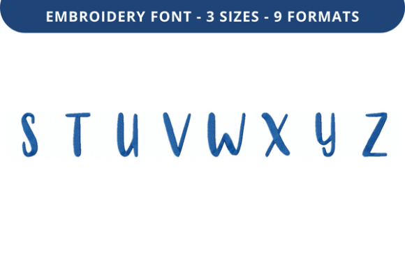 Choco Ganache Font Uppercase S to Z Review for Craft Fair Success