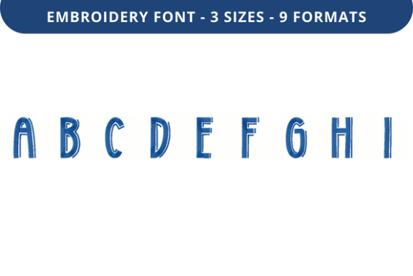 Middle Right Font A to I: A Review for Embroidery Designers