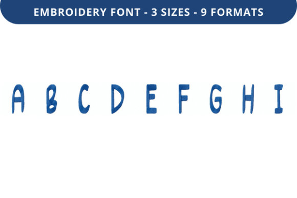 Peeling Good Font Uppercase A to I Review for Small Business Merch