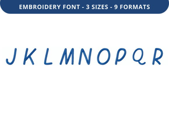 Quiet Dindle Font J to R: A Versatile Embroidery Design for Seasonal Projects